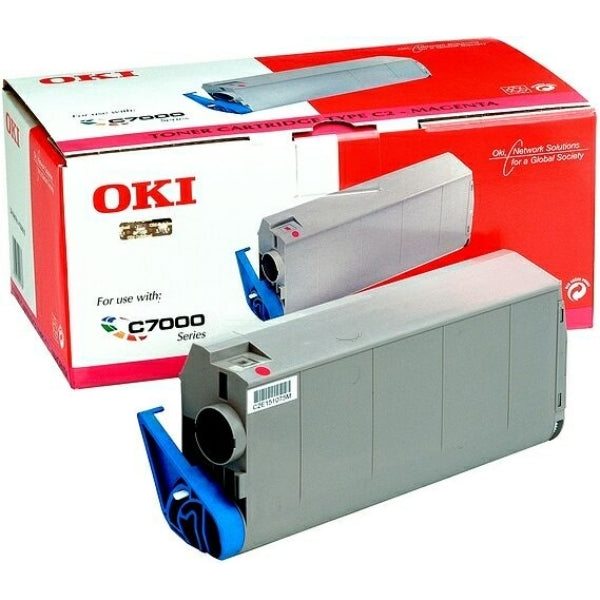 OKI - Magenta - Original - toner cartridge - C7100. 7300 V2. 7300dn V2. 7300n V2. 7500. 7500dn V2. 7500HDN