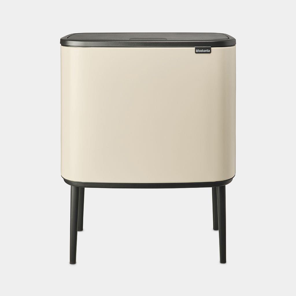 Brabantia Bo Touch Bin 33 L 3 Korbkürbe Beige (201608)