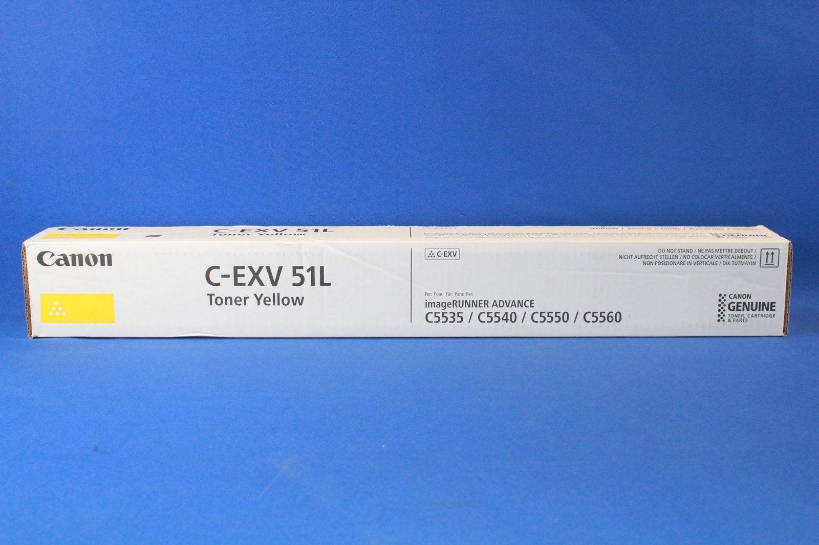 Canon C-Exv 51l Y - Gelb - original - toner cartridge - Imagerunner Advance C5535i. C5540i. C5560i (0487C002)