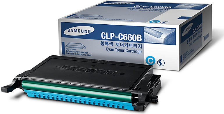 HP INC Samsung CLP-C660B - high yield - cyan - - toner cartridge (ST885A) - for Samsung CLP-611. CLP-612.
