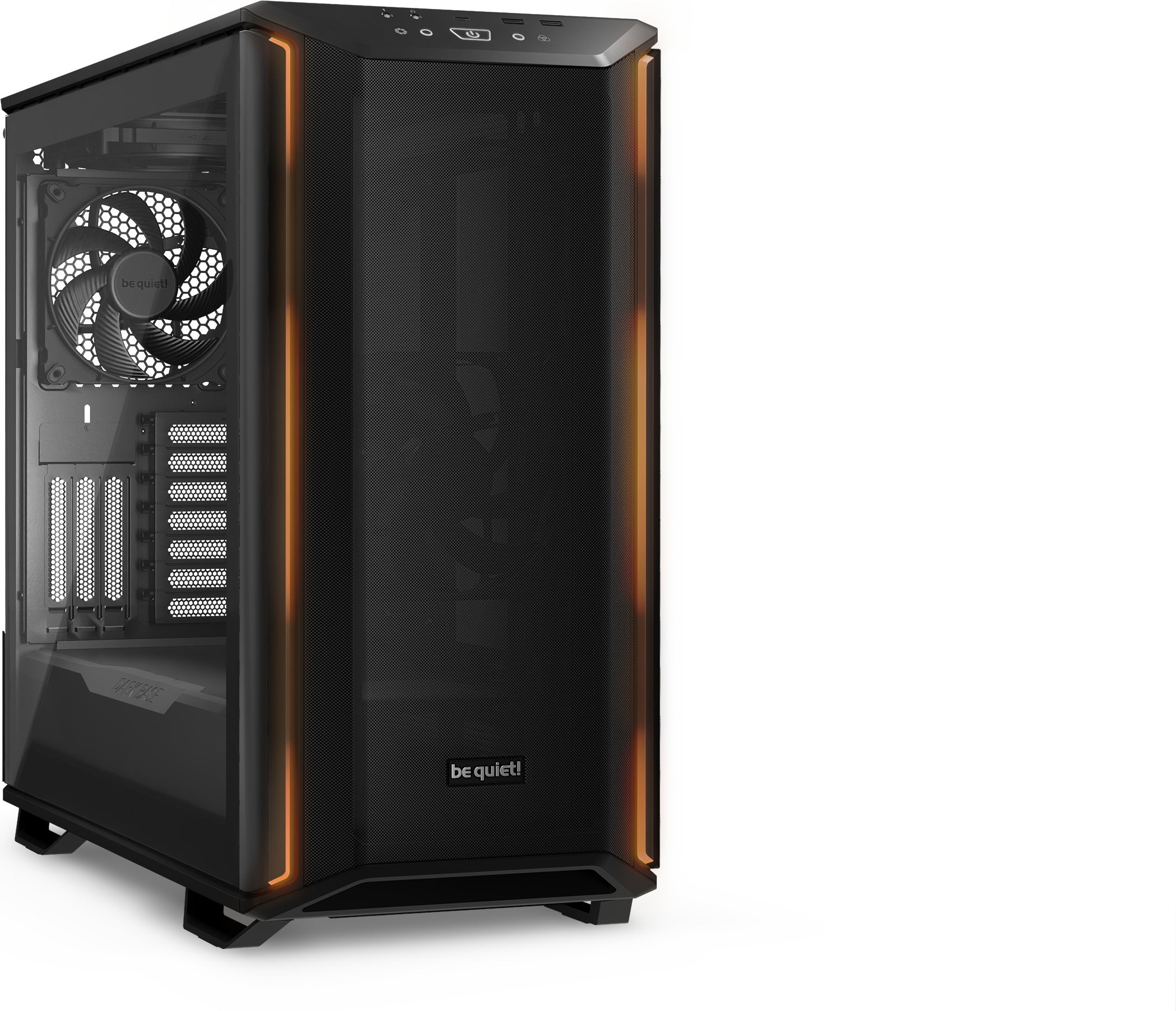 BE Quiet! Dark Base 701 Black - Midi Tower - PC - - ATX - EATX - ATX - Mini-ITX - Acrylnitril-Butiden-Styrol (ABS)