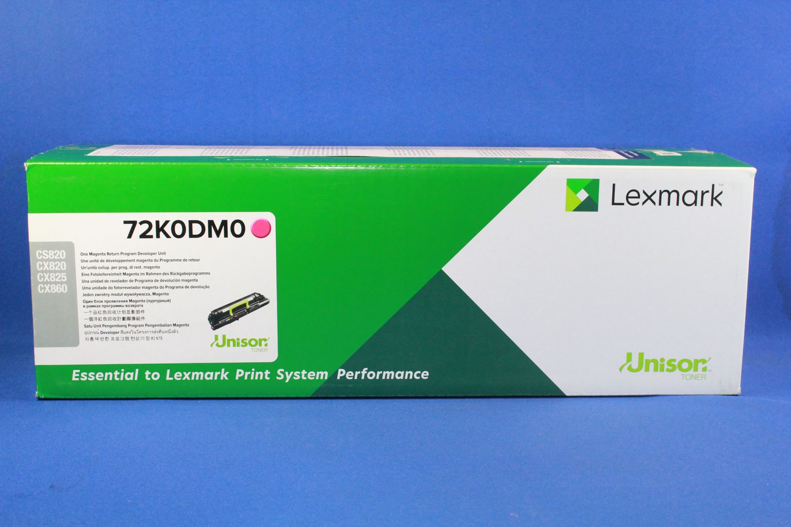 Lexmark - Magenta - Original - Developer cartridge LCCP. LRP - LEXMARK CS820. CX825. CX860 (72K0DM0)