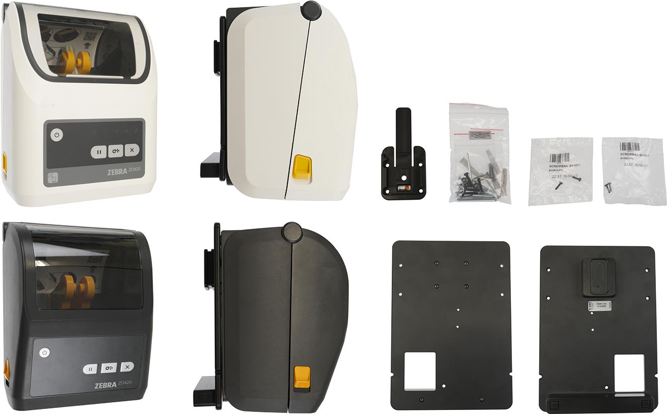 BRODIT wall bracket wall bracket with multimoveclip. Including Suitable Follow ZD621. ZD620. ZD421. ZD420 (216366)