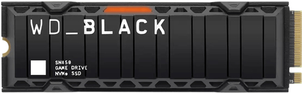 Sandisk WD Black Sn850 NVME SSD with Heatsink (PCIe Gen4) 500GB (WDBAPZ5000BNC-WRSN)