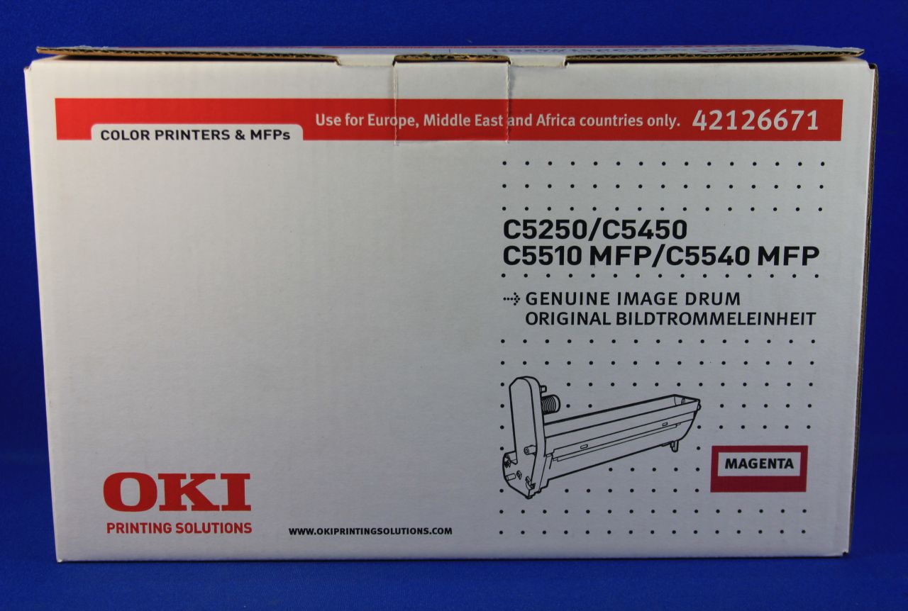 OKI - Magenta - drum kit - C5150N. 5250N. 5450n. 5450n. 5510 mfp. 5510n 5540 MFP