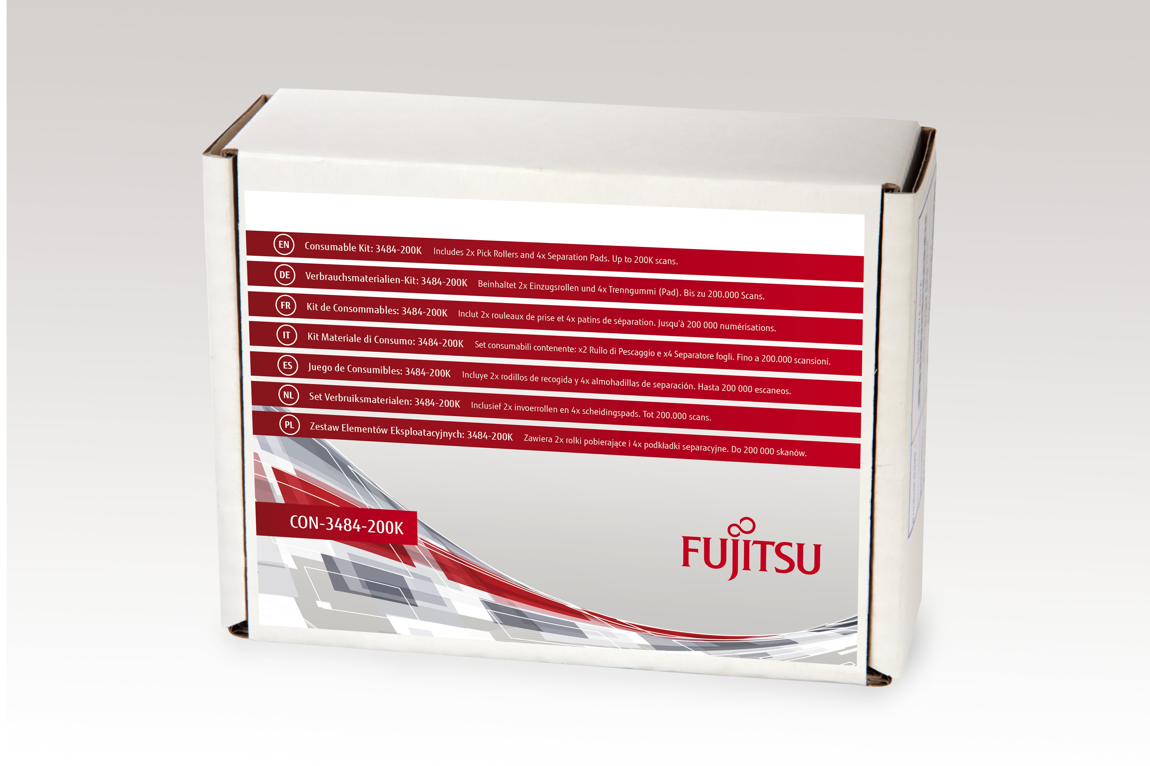 Fujitsu consumable kit - scanner - consumption materials kit - for Lifebook N6010c