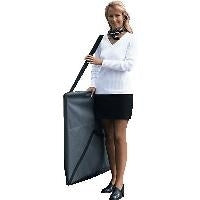 Franconia moderation panel bag folding flap moderation boards BXLXT 127x81x8cm navy blau adjustable shoulder strap (UMT)