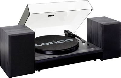 Lenco LS-300 audio record player with belt drive black (LS-300BK)