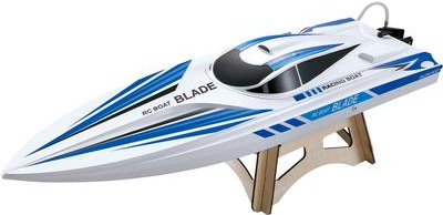 AMEWI 26071 - ready for operation (RTR) - blue - white - boot - electric motor - young - 40 kmh (26071)