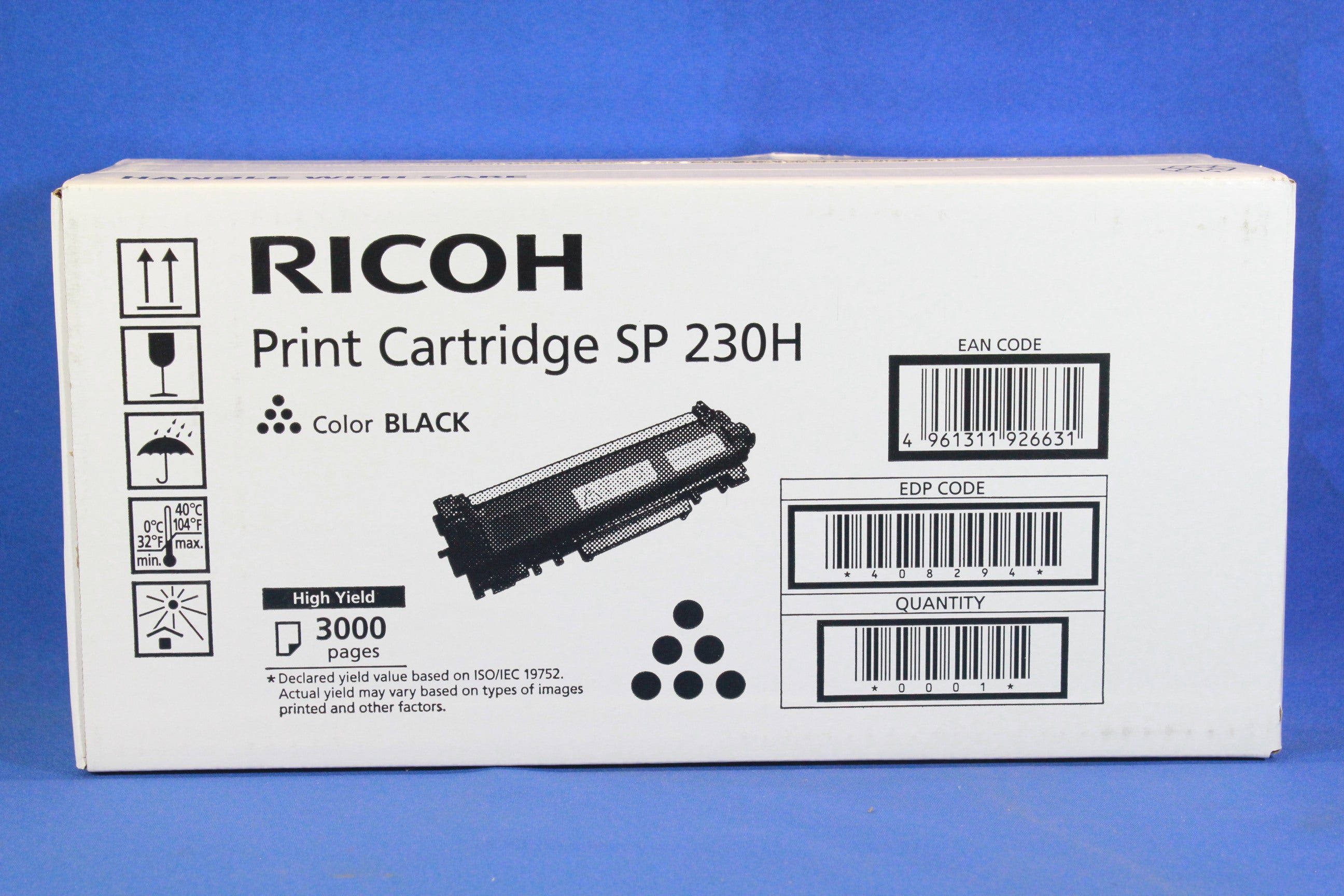 Ricoh SP 230H - black - original - toner cartridge - for Ricoh SP 230dnw (408294)