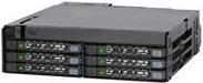 Icy Dock Backplane Icydock 6x6.3cm Satai-III in 1x5.25 HDDSSD SW Retail (MB606SPO-B)