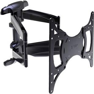 Technisat Technimount Flex - fastening kit (full movable wall bracket) - Follow flat screen - steel - black - screen size 66-140 cm (26-55) - wall assembly