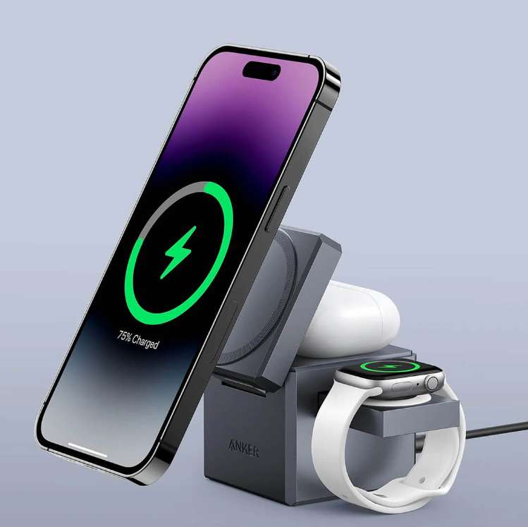 Anker Innovations Y181111 charger for mobile-tied headhill - smartphone - smartwatch black AC - USB charge fast charging indoor (Y1811G11)