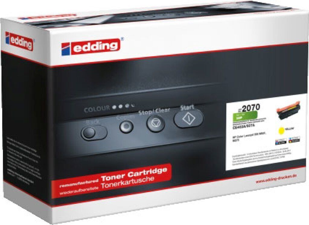 Edding toner 18-2070 like HP CE402A yellow - compatible - original edding