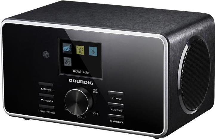 Grundig DTR 4500 2.0 BT DAB   - audio system - 10 watt (total) (Gir1140)