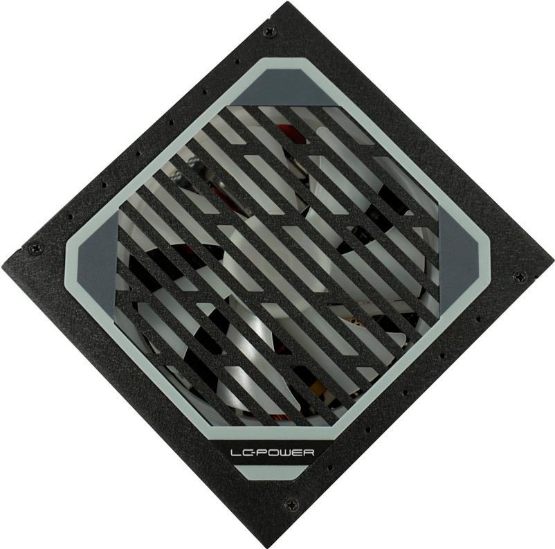 LC Power Super Silent Modular Series LC1000M V2.31 - power supply (internal) - ATX12V 2.31 - 80 plus gold - alternating current 110-240 V - 1000