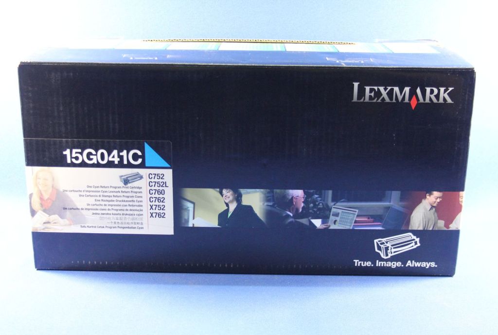 LEXMARK - CYAN - Original - toner patron LRP - C752. 762. X752. 762 (0015G041C)