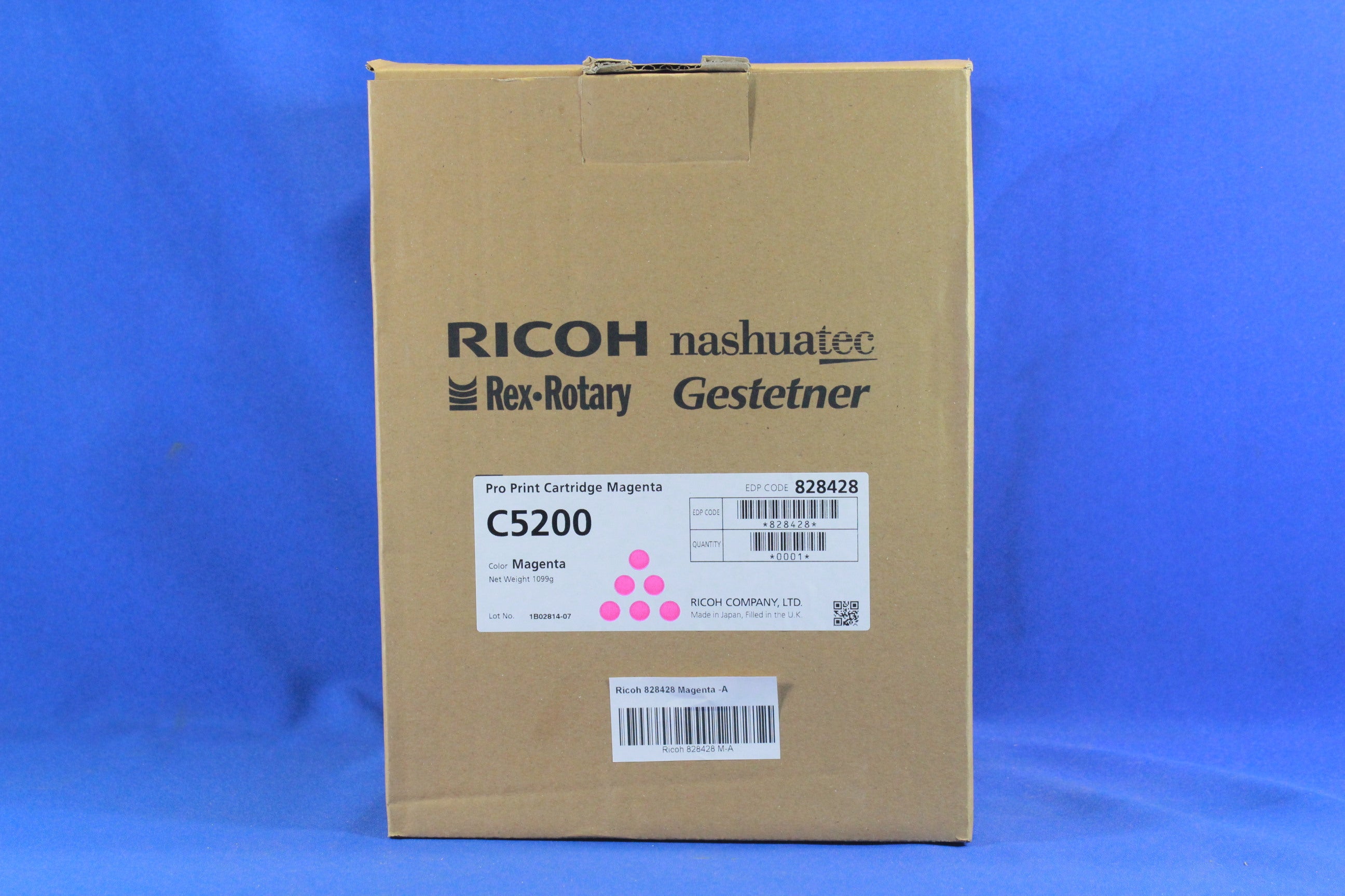 Ricoh - Magenta - Original - toner cartridge - Farm SP 5200. Nashuatec SP 5200. Rex Rotary SP 5200. Ricoh Aficio 5200