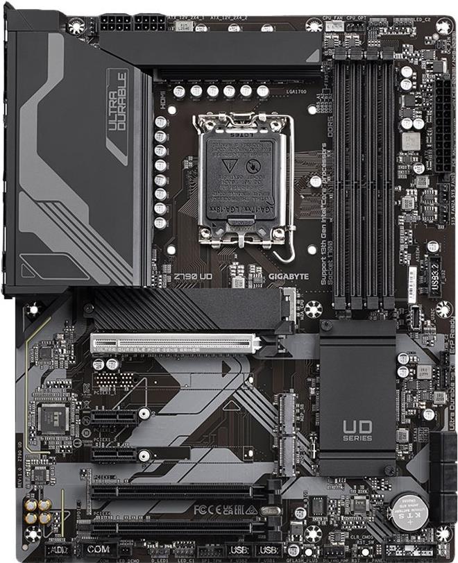 Gigabyte Z790 D - 10 - motherboard - ATX - LGA1700 sockets - Z790 chipset - USB 32 1. USB 32 2. USB-C gene