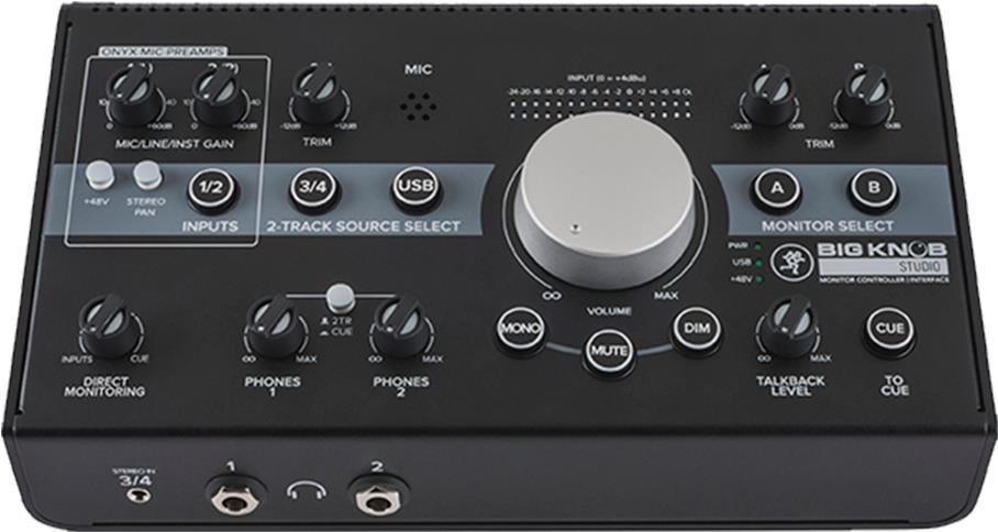Mackie Big Knob Studio Black 100 - 240 V (2047820-01)