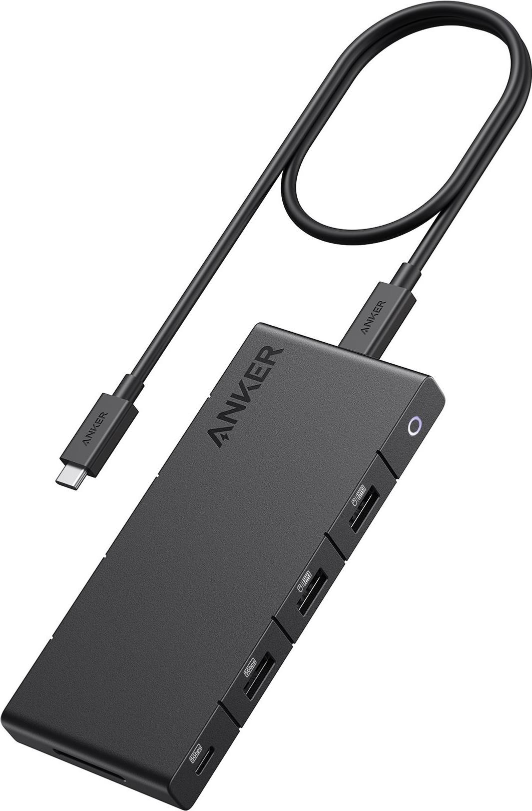 Anker 364 - USB type C - HDMI - RJ-45 - USB 20 - USB 32 Gen 1 (31 Gen 1) Type-A - USB