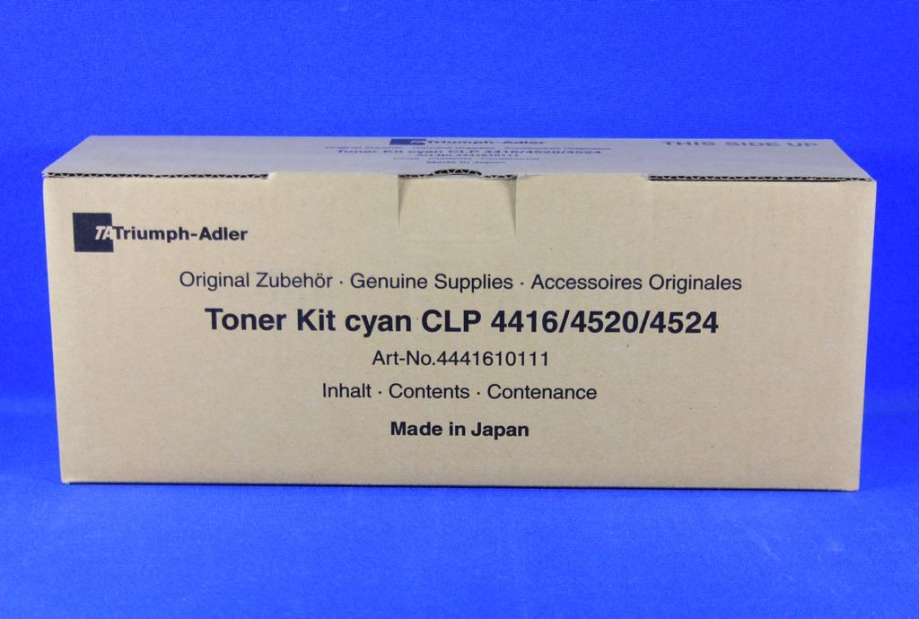 Utax - cyan - original - toner cartridge - for CLP 3416. 3520. 3524