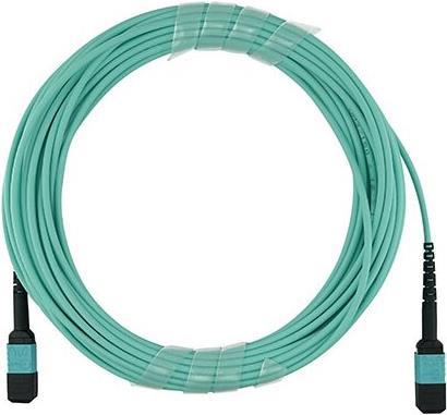 Compatible Corning J937512TE8-NB010F Blueoptics LWL Trunk cable. MTPUPC to MTPUPC. 3 meters. MultiMode G50125� OM3.