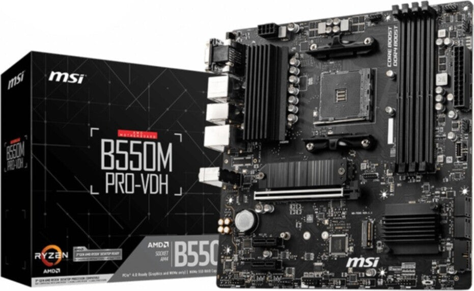 MSI MB B550M PRO-VDH (B550.am4.matx.amd) (7c95-017R)