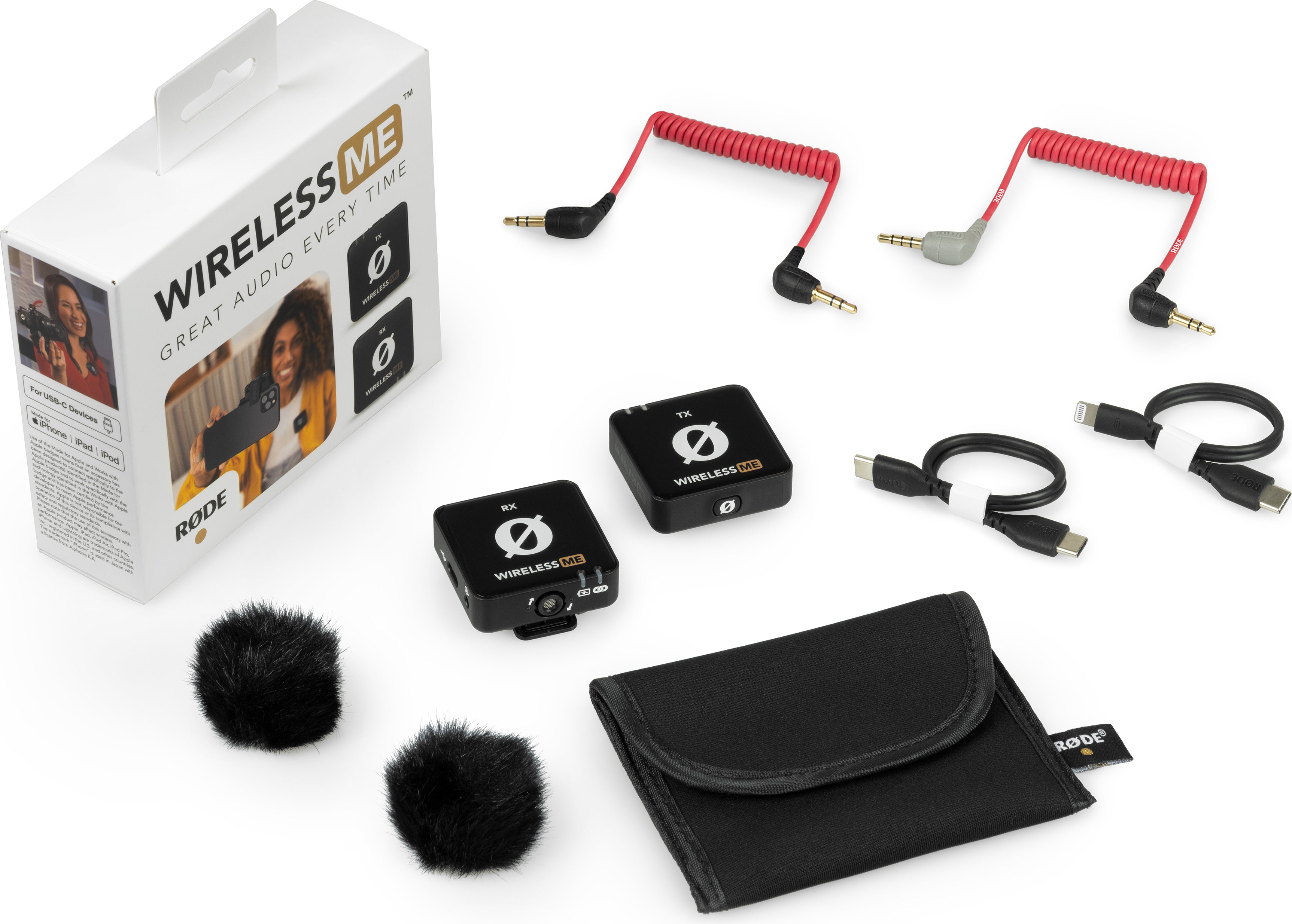 R�de Wireless ME - radio microphone - 20 - 20000 HZ - 24 BIT - 48 KHz - 100 DB - 22 DB (WIME)