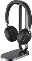 Yealink BH76 Teams - Headset - On-ear - Bluetooth - wireless active noise underdress - adapter USB-A via Bluetooth - - with charging station