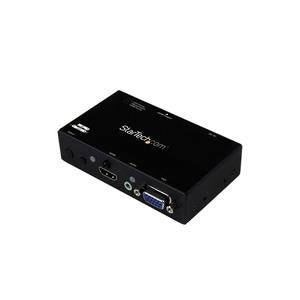 Startechcom VGA HDMI TO HDMI Converter Switch - Video Audio switch - Desktop (VS221VGA2HD)