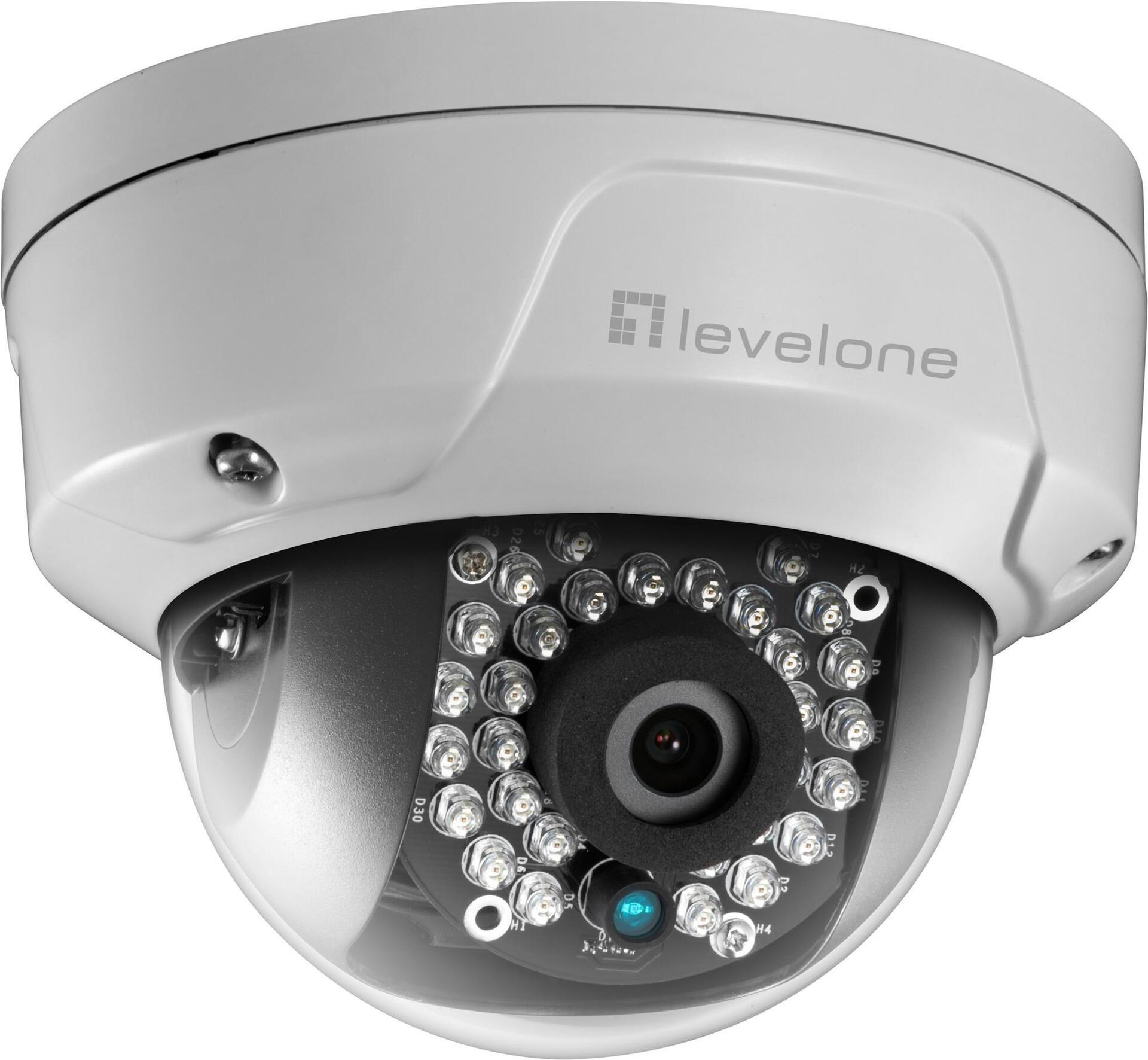 Levelone FCS-3402 security camera IP safety camera inside \\u0026 Au�en dome 1920 x 1080 pixel (FCS-3402)