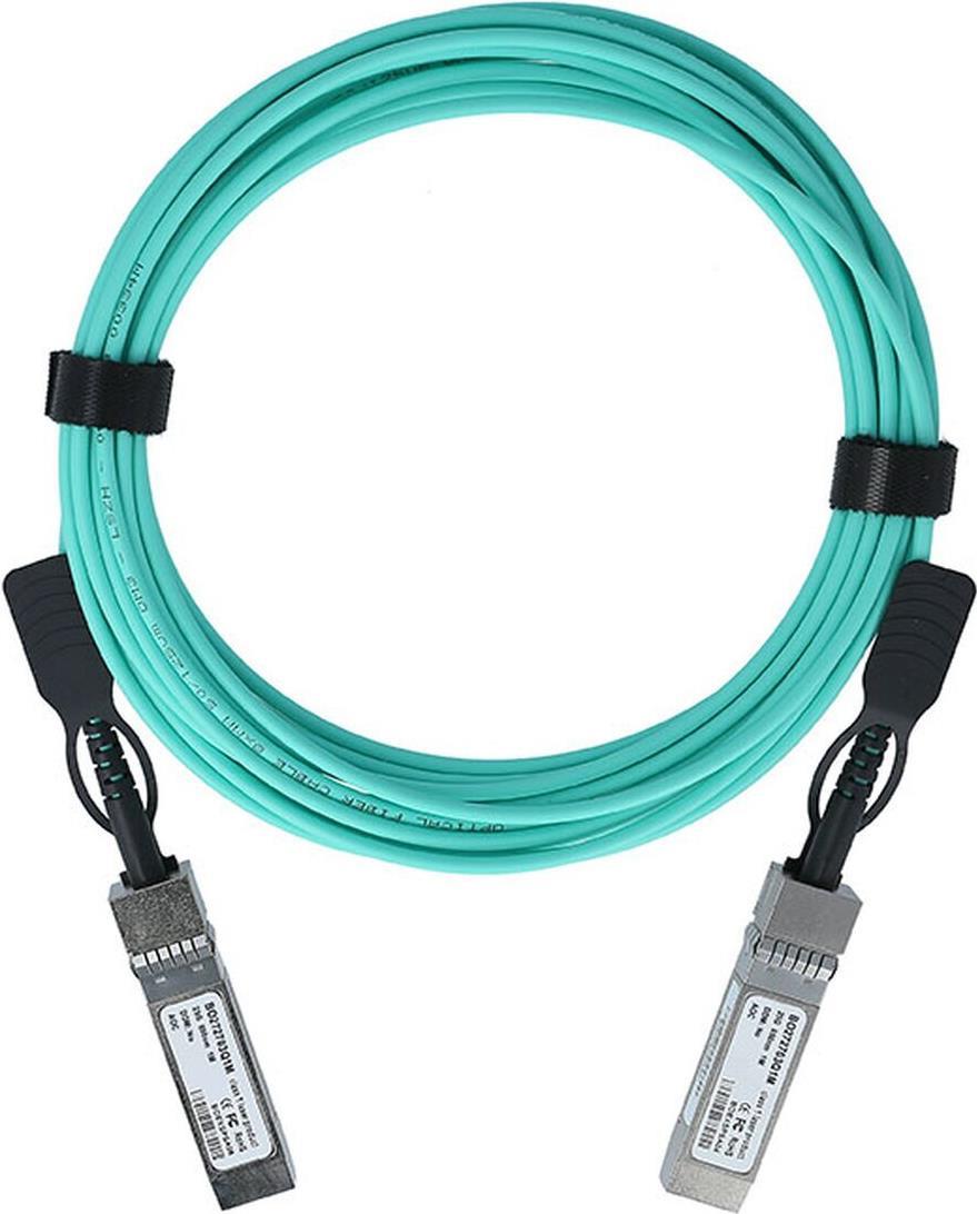 Blueoptics SFP28-AOC-5M-F5-BO InfiniBand cable Aqua color (SFP28-AOC-5M-F5-BO)