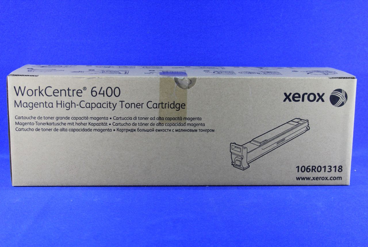 Xerox WorkCentre 6400 - with high capacity - magenta - original - toner cartridge - Workcentre 6400. 6400xfM. 6400SFS. 6400X. 6400XF.
