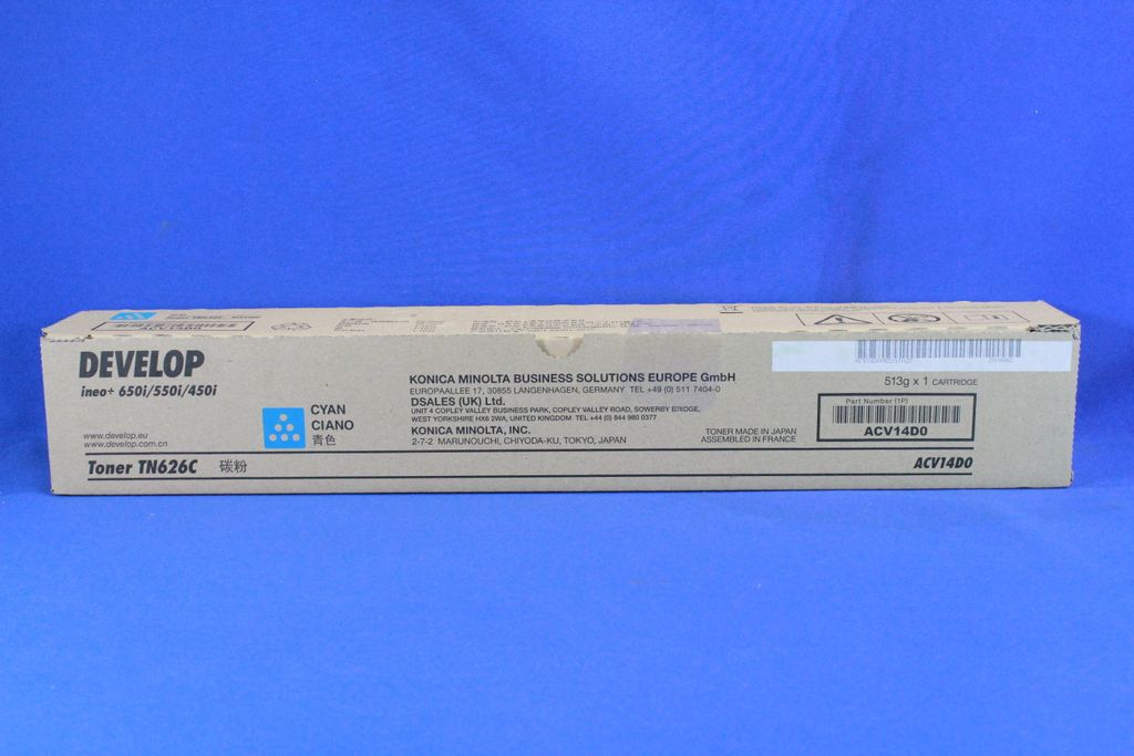 Develop Toner TN-626 Cyan (ACV14D0) (ACV14D0)