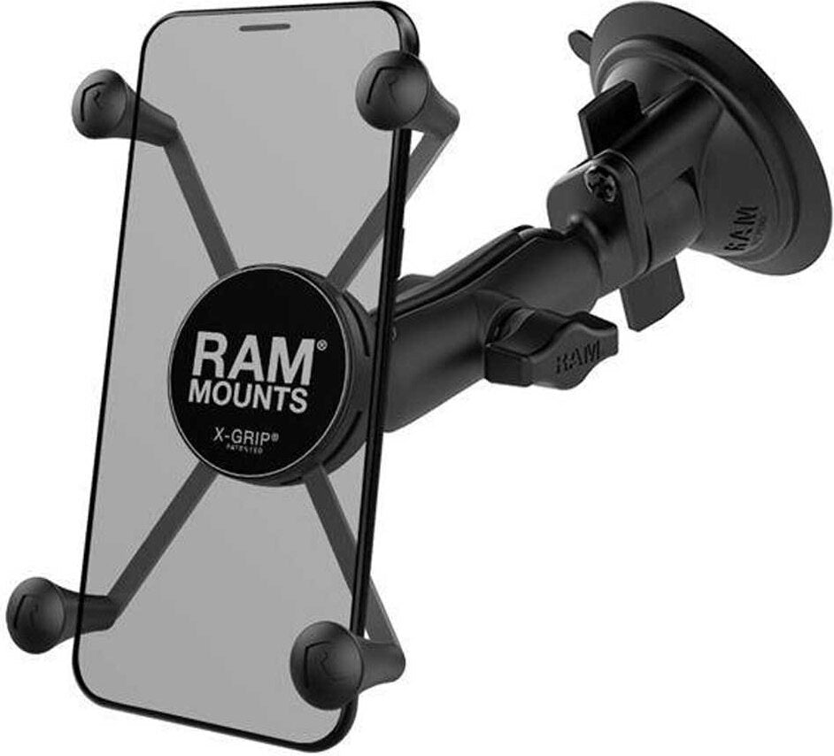 RAM MOUNT TWIST LOCK SUCTION CUP MOUNT - MANY MARKTPHON - PASSION FORTICATION - Black - Aluminum - composite - stainless steel - Apple 6 Apple iPhone 6 Apple