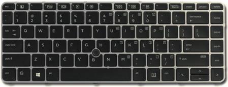 HP - replacement keyboard notebook - backlit - Germany