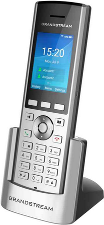 Grandstream WP820 - VOIP telephone - Bluetooth interface - IEEE 80211ABNGN (Wi-Fi) - SIP - 2 lines