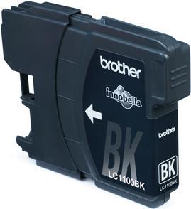 Brother ink cartridge LC-1100BK double pack black