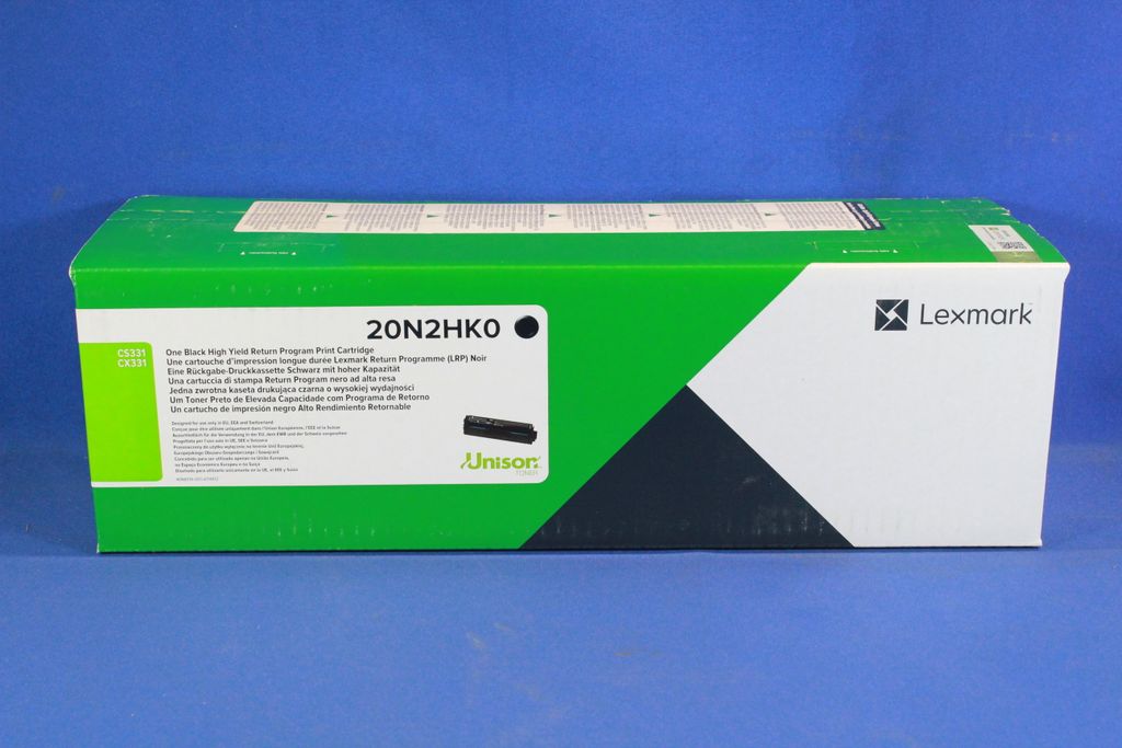 LEXMARK 20N2HK0 tone cartridge black 1 stem (E) (20n2HK0)