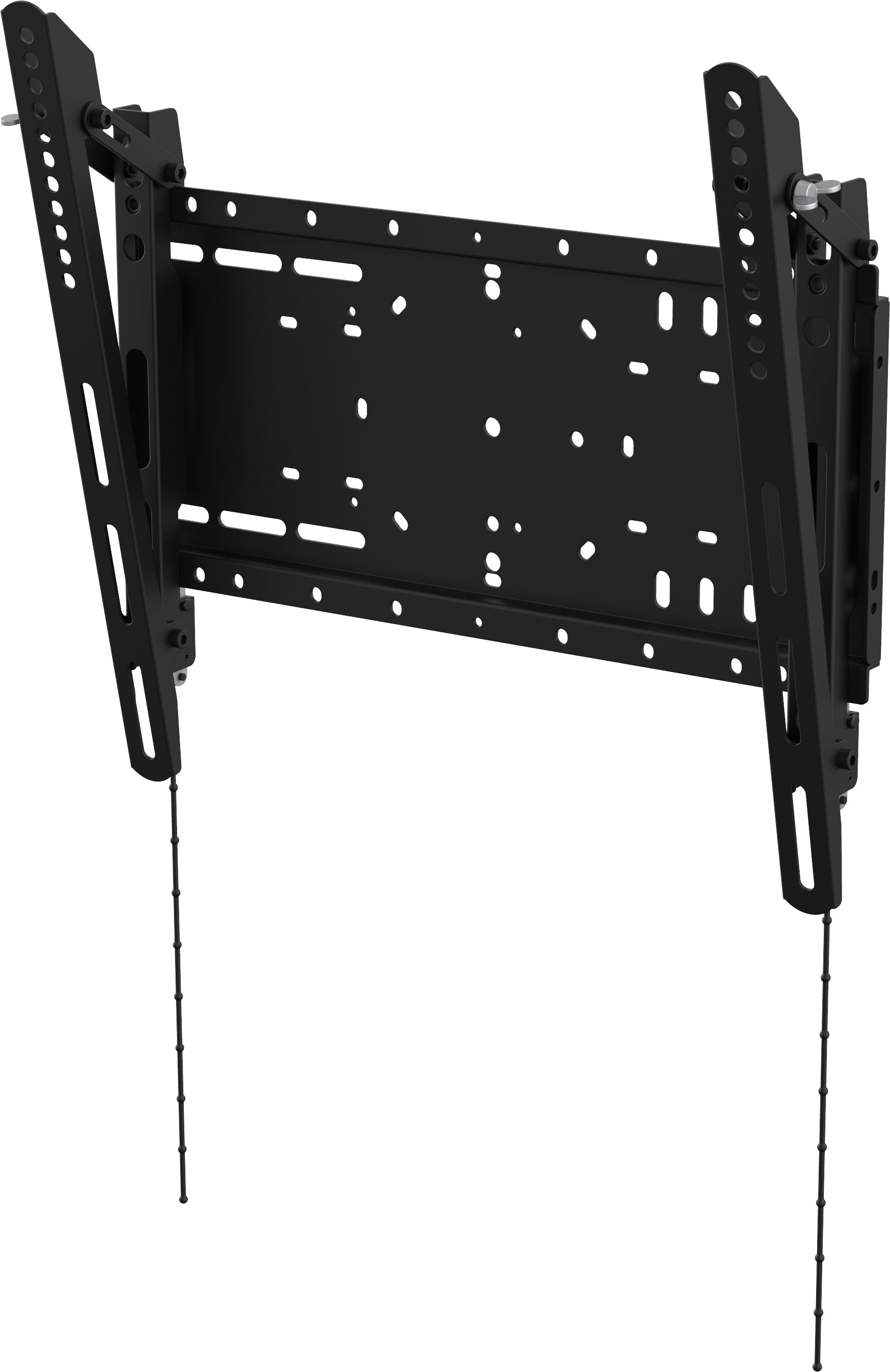 Vision VFM-W4X4T - Heavy Duty - wall holder for media player    LCD display (tilted) - cold roller steel - black - screen size 94-1524 cm