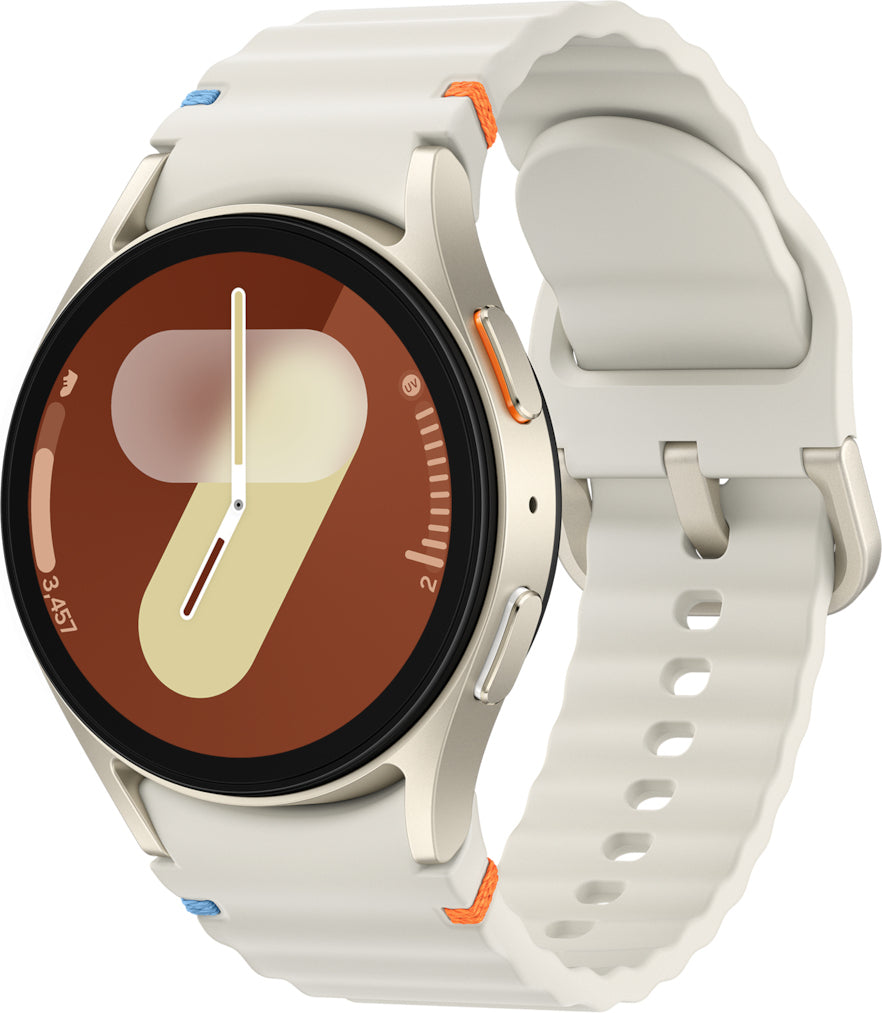 Samsung Galaxy Watch7 - 40 mm - Intelligent clock with sports band - rubber - band size SM - display 333 cm (13) (SM-L300NZEUE)