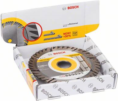 Bosch Accessories Diamond separation disc for universal. 125 22.23 x 2 10 mm. 10er pack 2608615060 diameter 125 10 ST