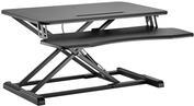 Logilink seat-stand workstation 1 monitor. Black H�hen adjustable from 110 - 505 mm. Sliding handle with - 1 stake (EO0033)