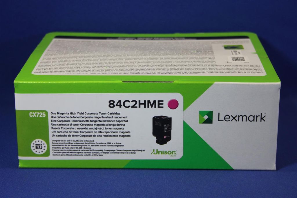 Lexmark 84c2hme - laser - Lexmark - CX725 - Magenta - Europe - black (84c2hme)