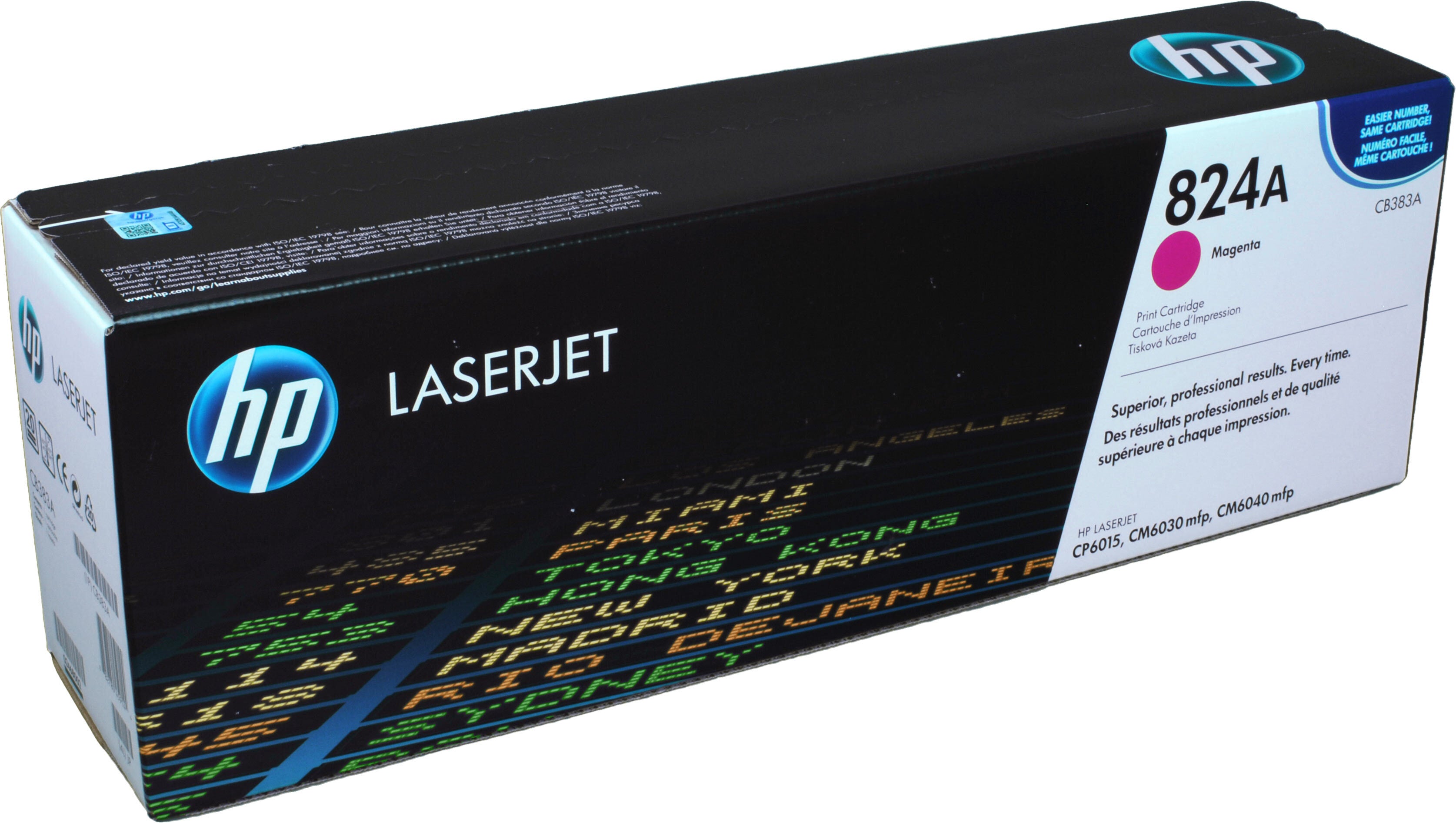 HP Toner CB383A (824A) - Magenta - capacity 21000 pages (CB383A)