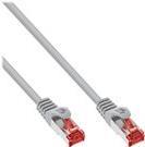 100er Bulk pack patch cable - SFTP (PIMF) - CAT6 - 250MHz - PVC - copper - gray - 0.5m (B-76450))