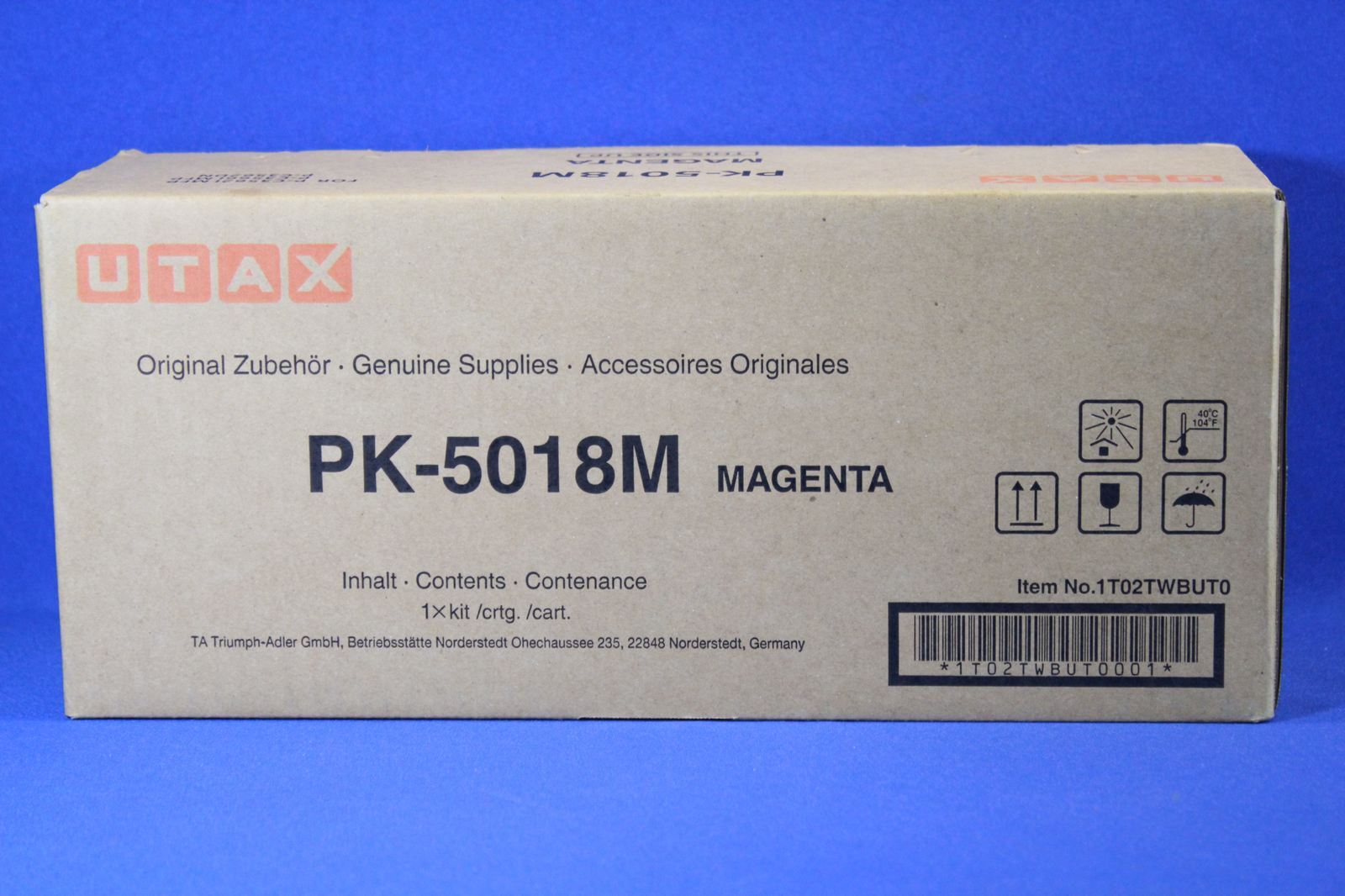 Utax 1T02TWBUT0 Toner cartridge compatible Magenta 1 Still (E) (1T02TWBUT0)