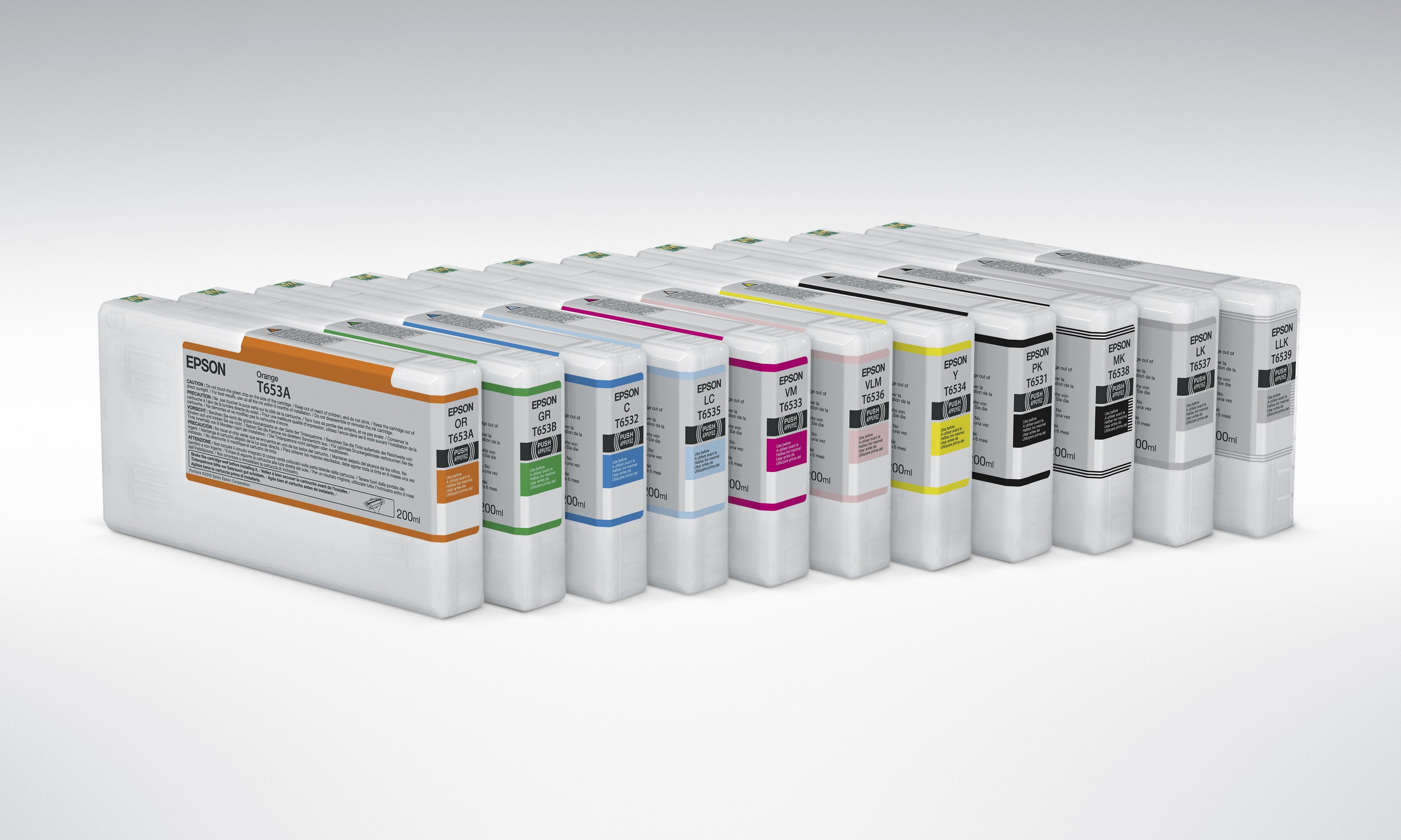 EPSON T913D - 200 ML - Violet - Inkatzenkatzen - Surecolor SC-P5000 Violet. SC-P5000 Violet Spectro (C13T913D00)