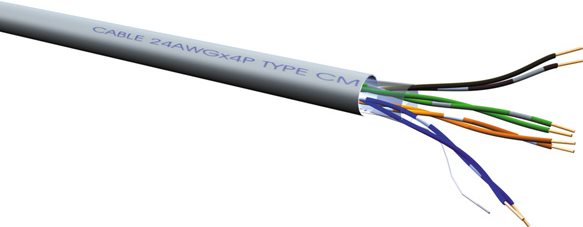 Roline UTP cable KAT6    Class E solid wire. AWG23 300m (21150991)